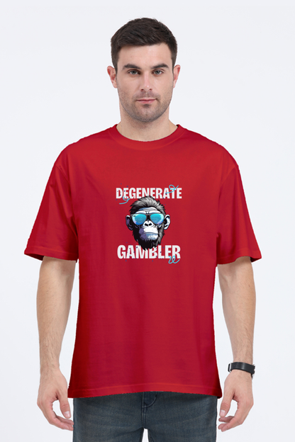 DEGEN GAMBLER | PREMIUM OVERSIZED TEE