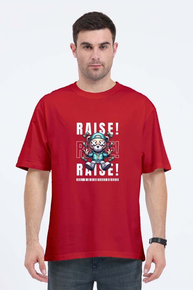 RAISE! | PREMIUM OVERSIZED TEE.