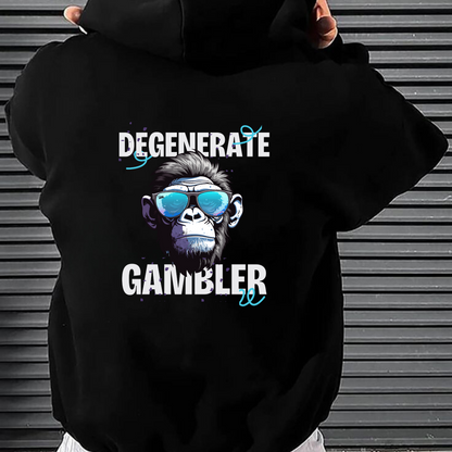 DEGEN GAMBLER | PREMIUM OVERSIZED HOODIE