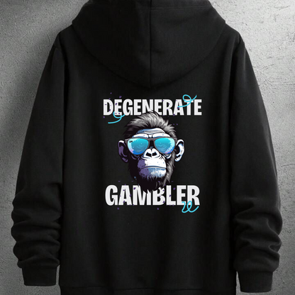 DEGEN GAMBLER | PREMIUM OVERSIZED HOODIE