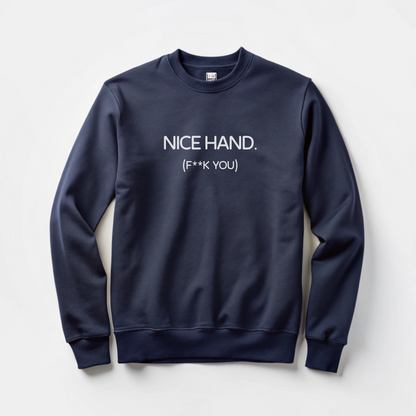 NICE HAND! | Premium Oversized Sweatshirt.