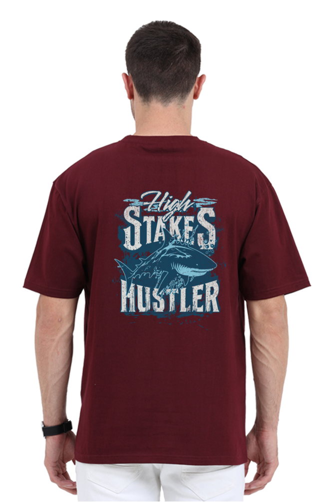 HIGH STAKES HUSTLER | PREMIUM OVERSIZED T-shirt.