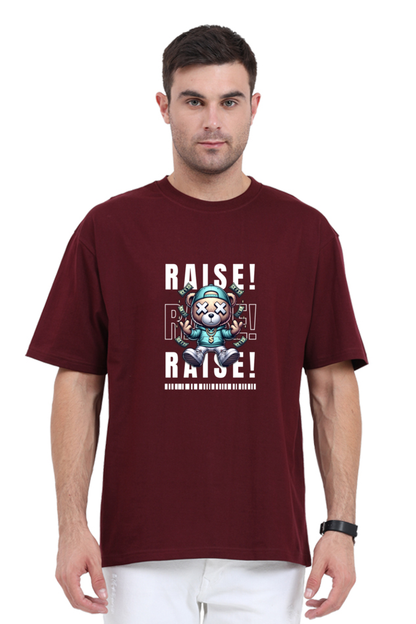 RAISE! | PREMIUM OVERSIZED TEE.