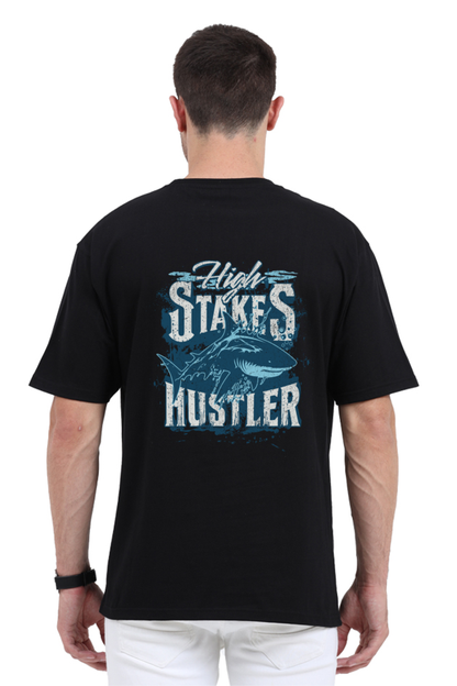 HIGH STAKES HUSTLER | PREMIUM OVERSIZED T-shirt.