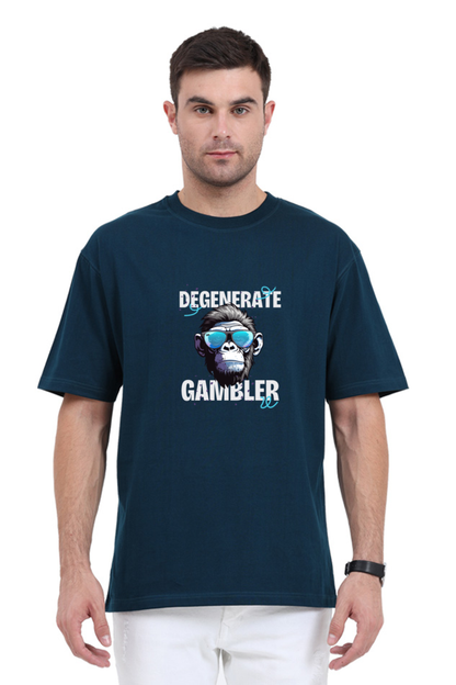 DEGEN GAMBLER | PREMIUM OVERSIZED TEE