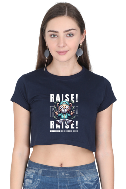 RAISE! | PREMIUM CROP TOP.