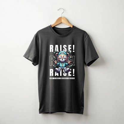 RAISE! | PREMIUM OVERSIZED TEE.