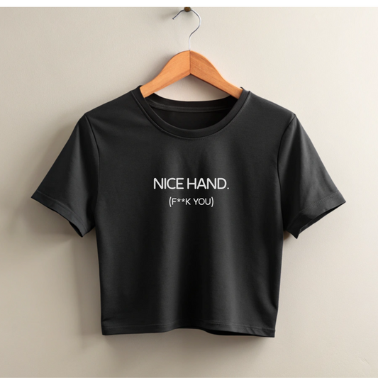 NICE HAND | Crop Top.