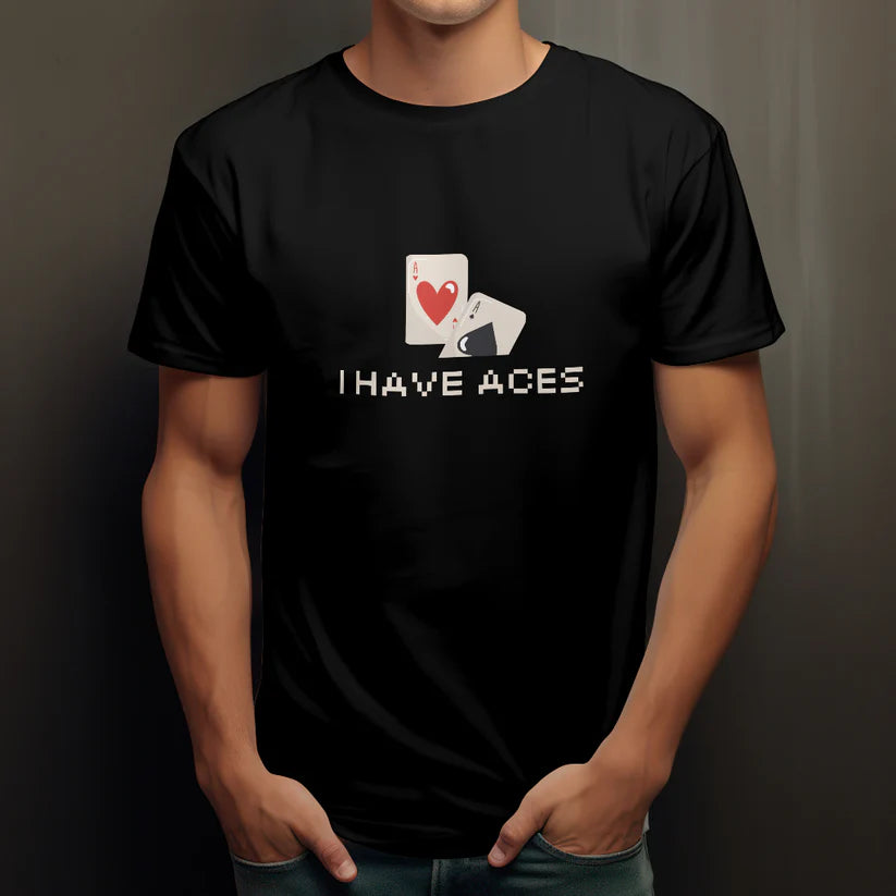 I HAVE ACES | UNISEX OVERSIZED TEE