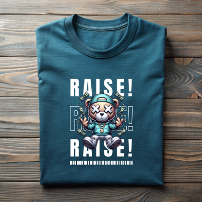 RAISE! | PREMIUM OVERSIZED TEE.