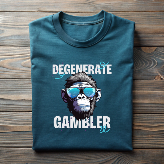 DEGEN GAMBLER | PREMIUM OVERSIZED TEE