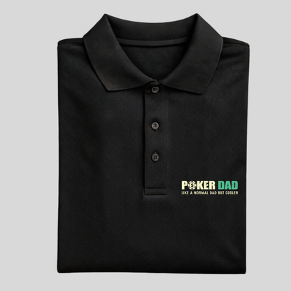 POKER DAD | PREMIUM POLO TSHIRT