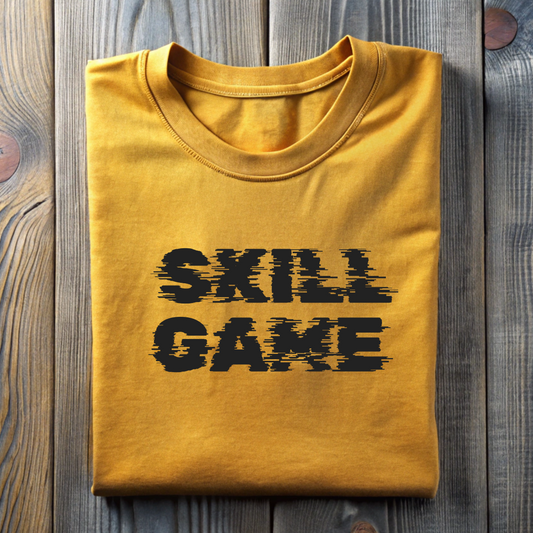 SKILL GAME-GLITCH | Premium Oversized Tee.